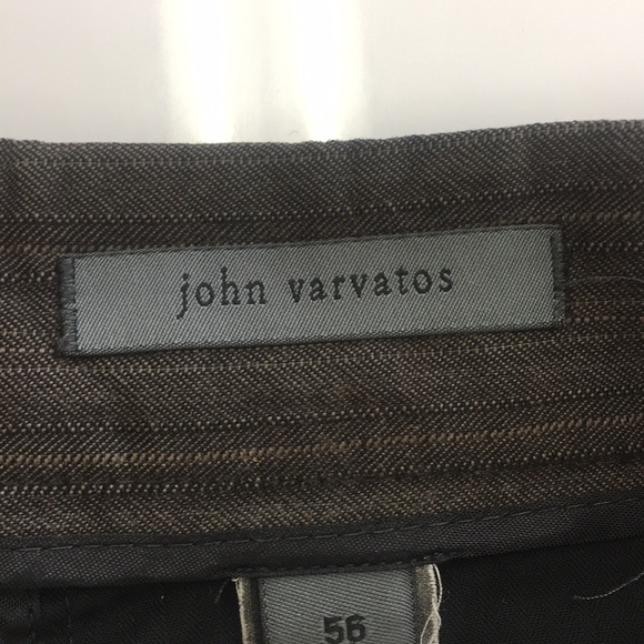 MENS JOHN VARVATOS DRESS PANTS SZ euro 56 - Picture 5 of 5